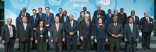 Đại diện các quốc gia tham dự phiên cấp cao Hội nghị COP 23